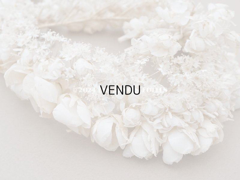 画像10: 19世紀 アンティーク 白薔薇のティアラ 花冠 ウェディング