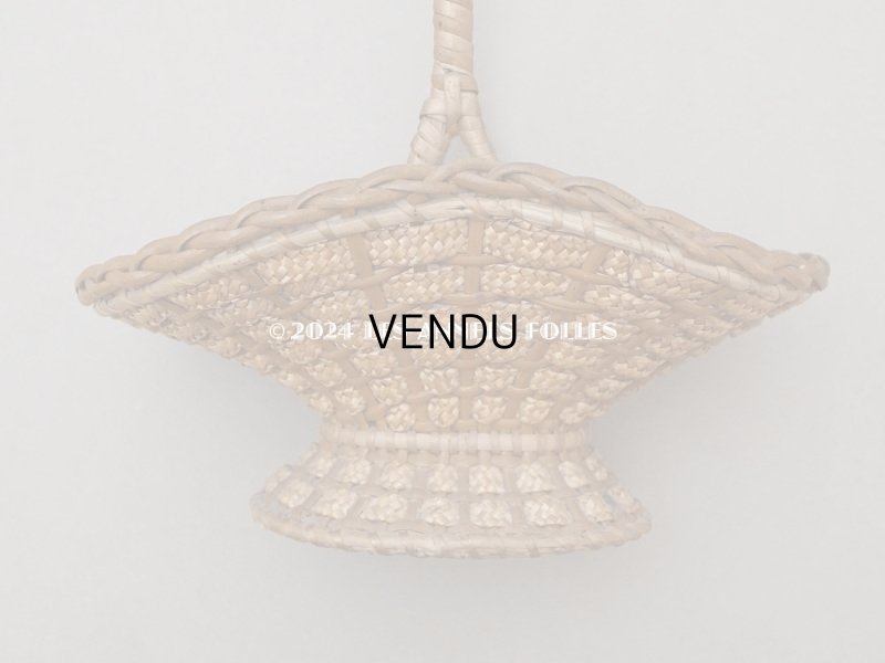 画像9: アンティーク 小さなパニエ ウエディング用