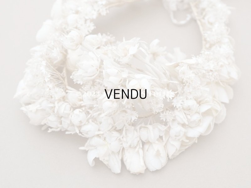 画像5: 19世紀 アンティーク 白薔薇のティアラ 花冠 ウェディング