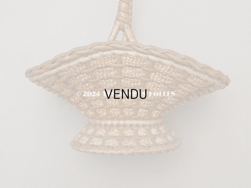 画像6: アンティーク 小さなパニエ ウエディング用