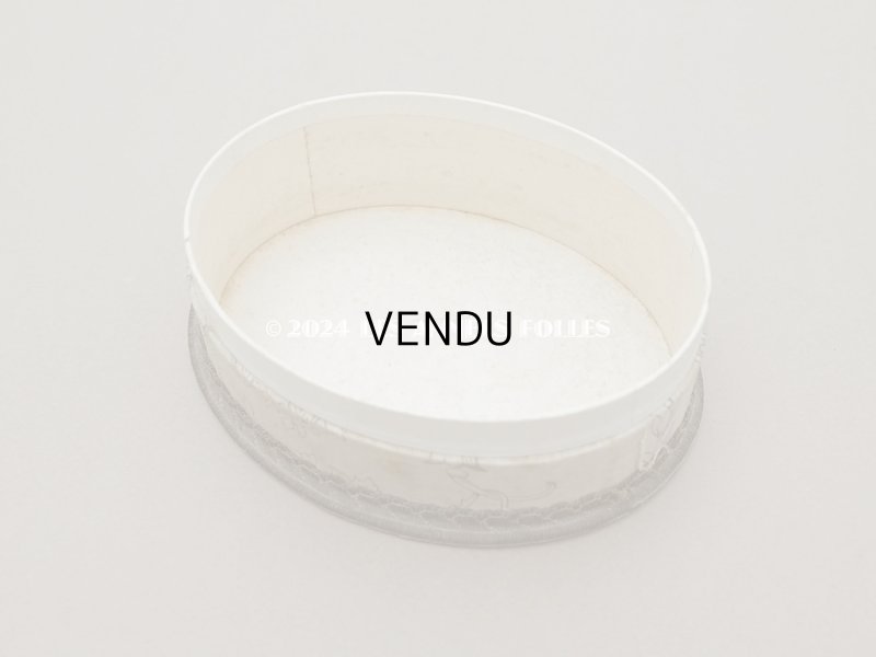 画像9: アンティーク 薔薇のメダイヨン お菓子箱 カルトナージュボックス