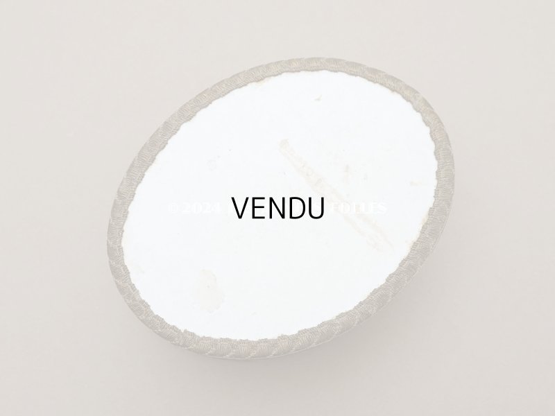 画像4: アンティーク 薔薇のメダイヨン お菓子箱 カルトナージュボックス