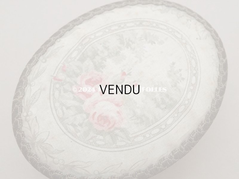 画像3: アンティーク 薔薇のメダイヨン お菓子箱 カルトナージュボックス
