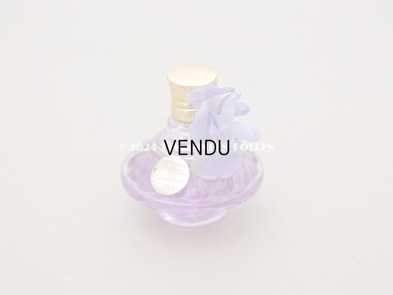 画像2: アンティーク 菫の小さなパフュームボックス＆ボトル 薄紫の香水入り　ESSENCE VIOLETTES DE TOULOUSE - BERDOUES FRANCE -