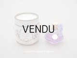 アンティーク 菫の小さなパフュームボックス＆ボトル 薄紫の香水入り　ESSENCE VIOLETTES DE TOULOUSE - BERDOUES FRANCE -