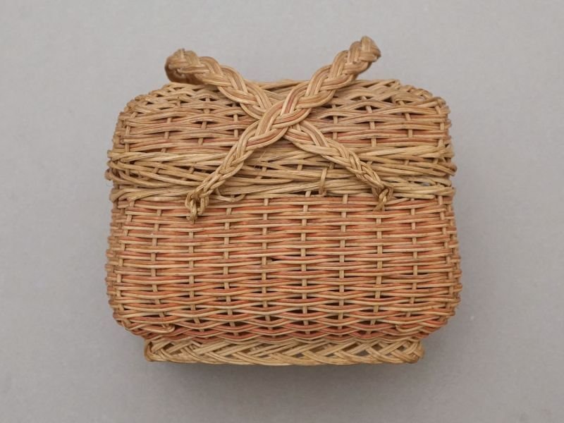 画像12: アンティーク ドール用 パニエ 赤&ナチュラル