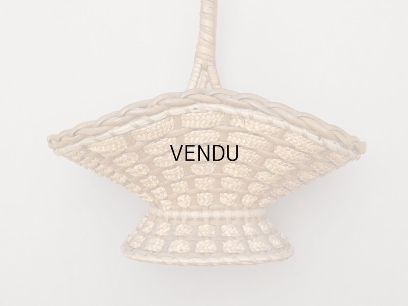 画像8: 19世紀末 アンティーク 小さなパニエ ウエディング用　