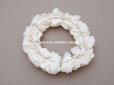 画像8: アンティーク 白薔薇のティアラ 布花 花冠 オフホワイト