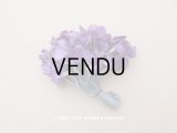 アンティーク 菫の布花　42輪