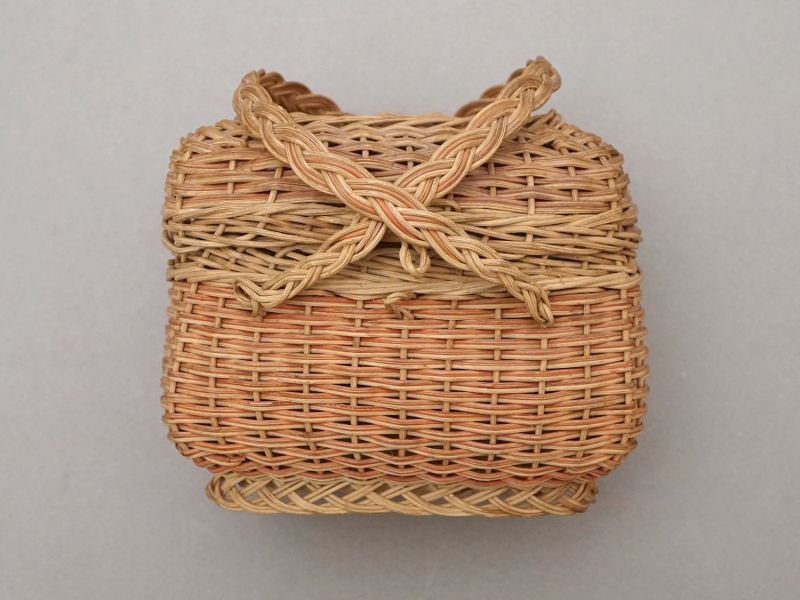 画像11: アンティーク ドール用 パニエ 赤&ナチュラル