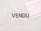 アンティーク  リボン刺繍 & ロココトリム用 シルク製 リボン 10m 4mm幅 ピンク 