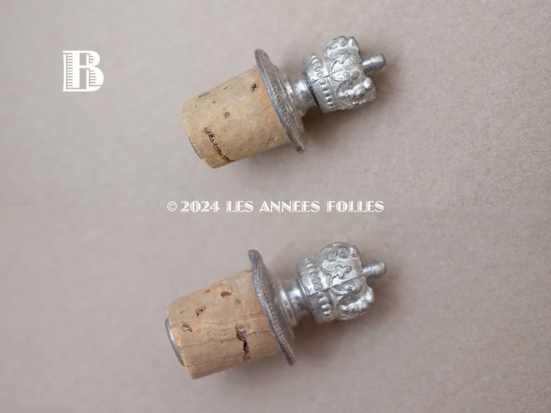 画像6: 未使用 1900年頃 アンティーク 王冠の栓 香水瓶用