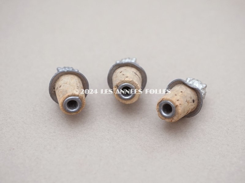 画像3: 未使用 1900年頃 アンティーク 王冠の栓 香水瓶用