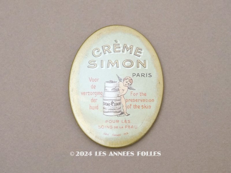 画像1: アンティーク 天使のハンドミラー  - CREME SIMON PARIS -