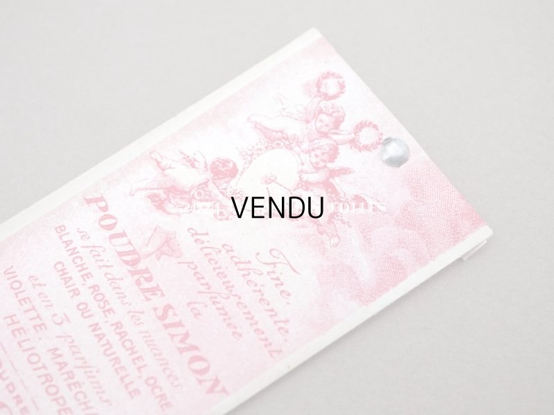 画像2: アンティーク 天使のパウダーサシェ - POUDRE SIMON PARIS -