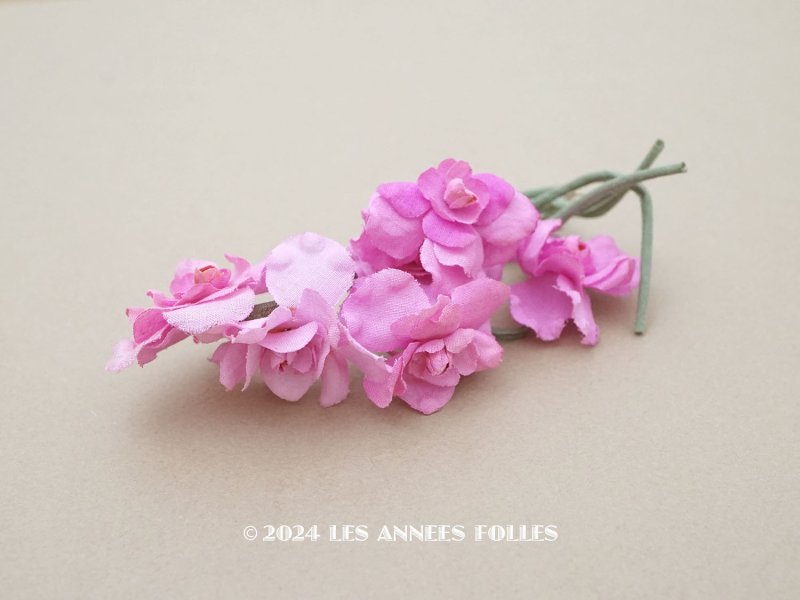 画像1: アンティーク パルマ菫の布花