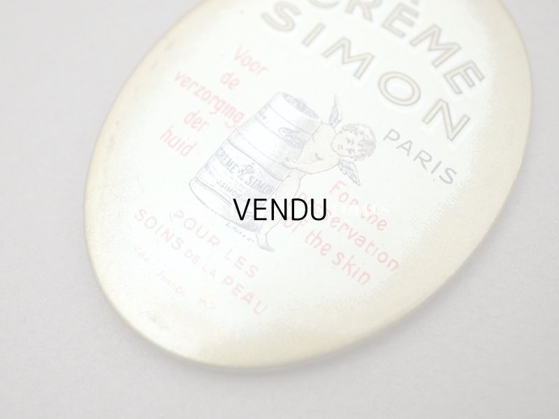 画像2: アンティーク 天使のハンドミラー  - CREME SIMON PARIS -