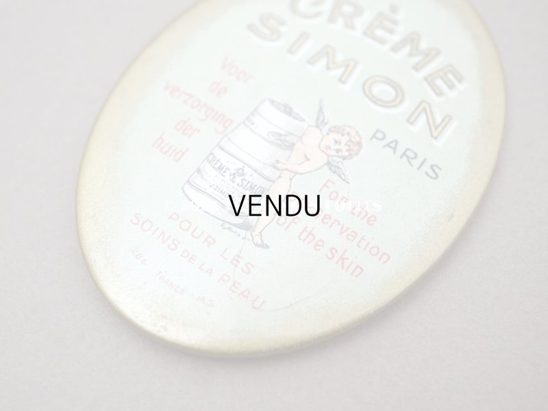画像2: アンティーク 天使のハンドミラー  - CREME SIMON PARIS -