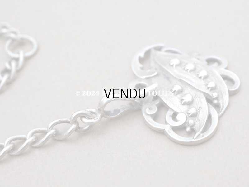 画像3: 19世紀末　アンティーク 鈴蘭 シルバー製　シャトレーヌのクラヴィエ