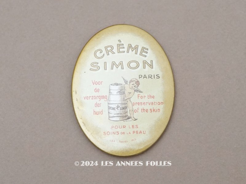 画像1: アンティーク 天使のハンドミラー  - CREME SIMON PARIS -