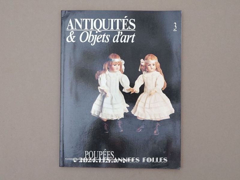 画像1: 1990年9月 雑誌 ドール特集 POUPEES  ANTIQUITES & OBJETS D'ART N3 - EDITIONS FABBRI -