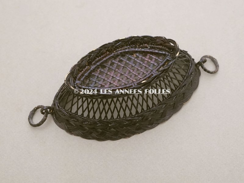 画像7: 19世紀 アンティーク ドール用 手芸用パニエ