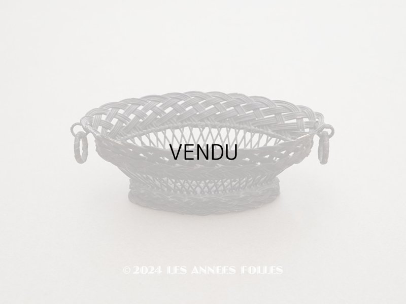 画像1: 19世紀 アンティーク ドール用 手芸用パニエ