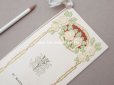 画像3: 1914年 アンティーク 舞踏会の手帳 薔薇のフレーム ペンシル付 カルネ・ド・バル　21 MARS 1914