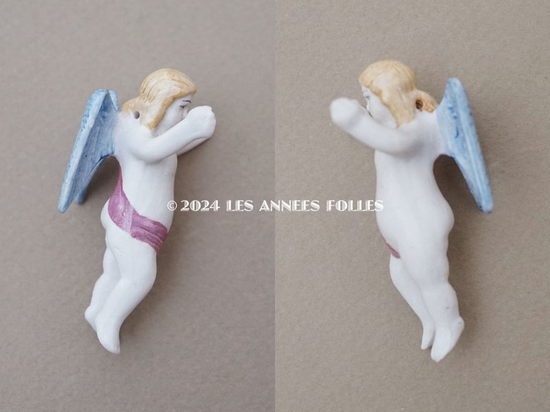 画像4: アンティーク 天使のビスクドール