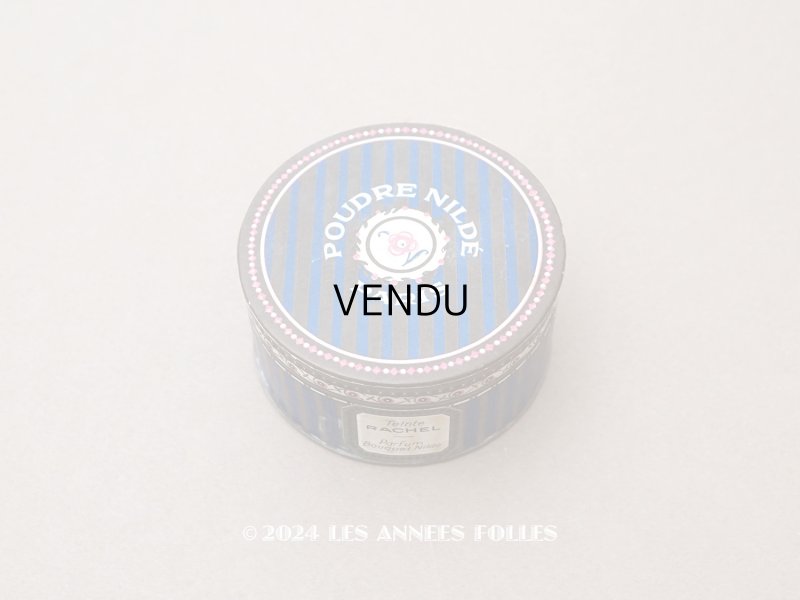 画像1: アンティーク 薔薇のパウダーボックス POUDRE NILDE PARIS