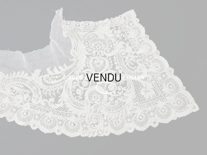 画像8: 19世紀 アンティーク ニードルレース ポワンドガーズの付け襟【ポワン・ド・ガーズ】