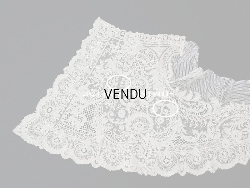 画像4: 19世紀 アンティーク ニードルレース ポワンドガーズの付け襟【ポワン・ド・ガーズ】