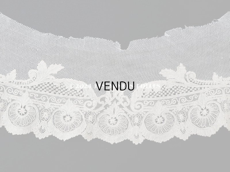 画像6: 19世紀 アンティーク ニードルレース ポワンドガーズの付け襟【ポワン・ド・ガーズ】