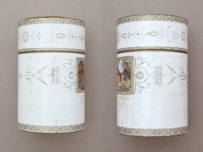 画像5: ＊蚤の市＊ アンティーク 『ショコラ・フランソワ・マルキ』のお菓子箱  20 CROQUETTES CHOCOLAT AU LAIT - CHOCOLAT FRANCOIS MARQUIS PARIS -