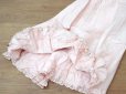 画像4: 1900年頃 アンティーク シルク製 ドレス用 淡いピンクのペチコート　