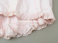 画像13: 1900年頃 アンティーク シルク製 ドレス用 淡いピンクのペチコート　