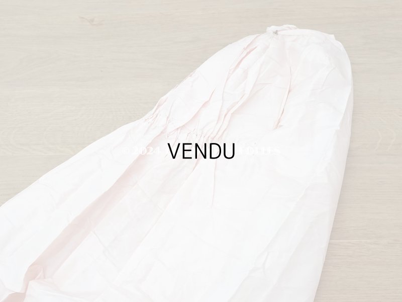 画像5: 1900年頃 アンティーク シルク製 ドレス用 淡いピンクのペチコート　