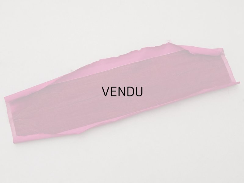 画像6: アンティーク シルク製ベルベット & コーディロイ 2点セット ボルドー ファブリック