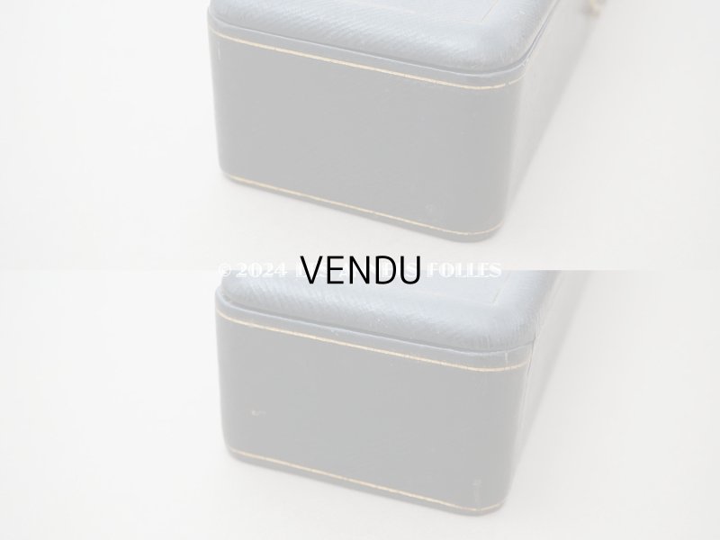 画像6: 19世紀 アンティーク グローブボックス スモーキーブルーのシルク製クッション ジュエリーボックス