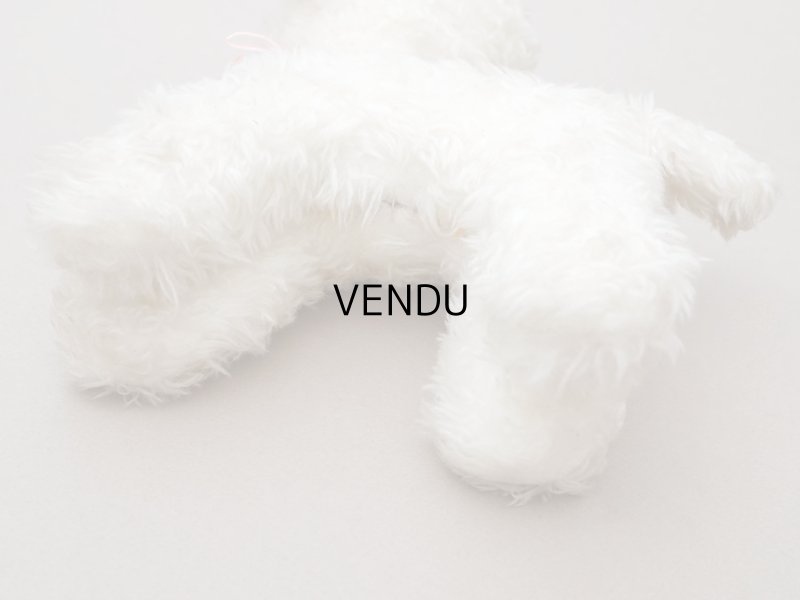 画像9: アンティーク 子羊のぬいぐるみ ブルーアイ