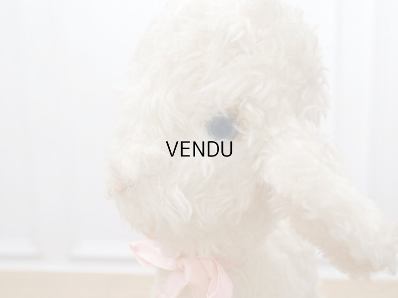 画像5: アンティーク 子羊のぬいぐるみ ブルーアイ