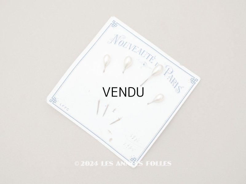 画像1: アンティーク パールのエパングルシート NOUVEAUTE DE PARIS