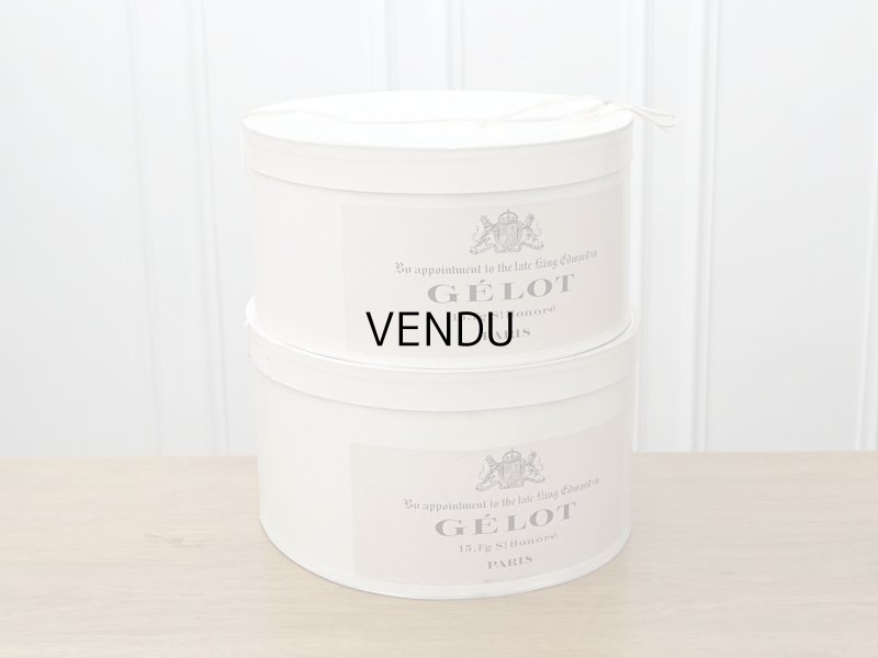 画像12: アンティーク ハットボックス - GELOT -