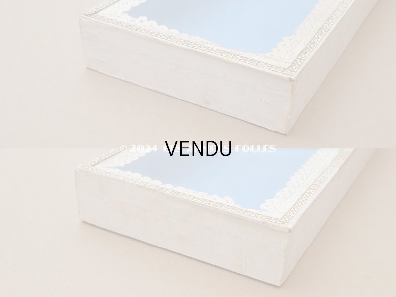 画像7: アンティーク プレザントワール 硝子の蓋のショーケース 初聖体の腕章入れ