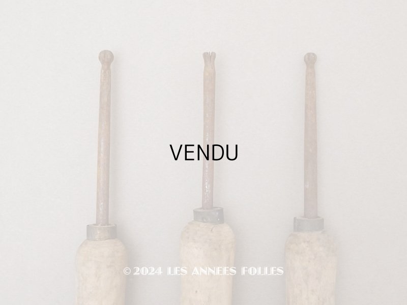 画像1: 19世紀末 アンティーク こて 造花用 布花制作用