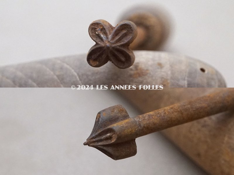 画像8: 19世紀末 アンティーク こて ライラックの花 造花用 布花制作用