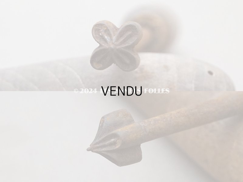 画像8: 19世紀末 アンティーク こて ライラックの花 造花用 布花制作用