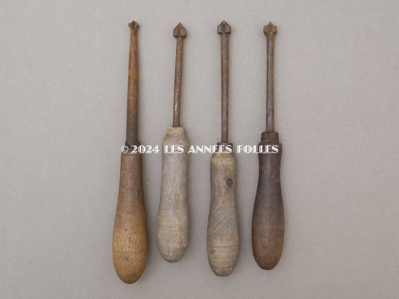 画像4: 19世紀末 アンティーク こて ライラックの花 造花用 布花制作用