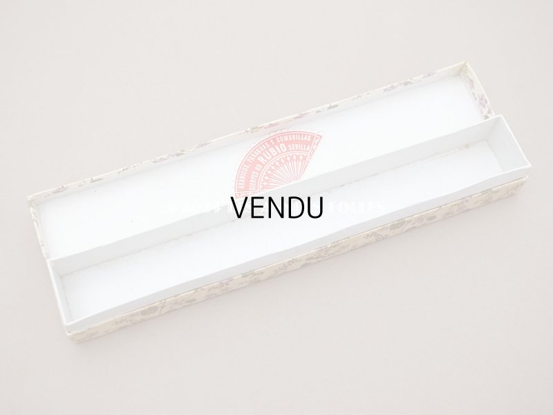 画像6: 1900年頃 アンティーク 菫 ファンのボックス