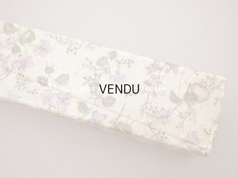 画像4: 1900年頃 アンティーク 菫 ファンのボックス